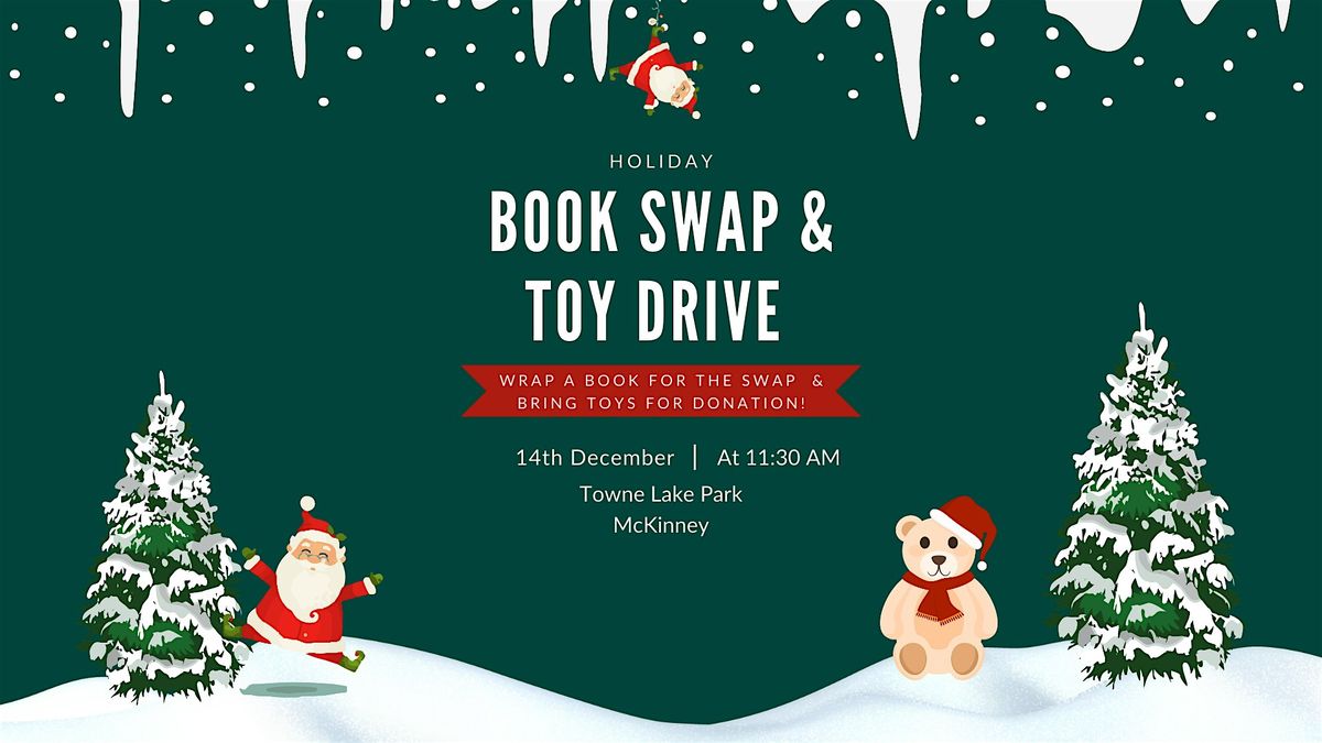 Holiday Book Swap & Toy Drive, 14 December | Event in McKinney | AllEvents