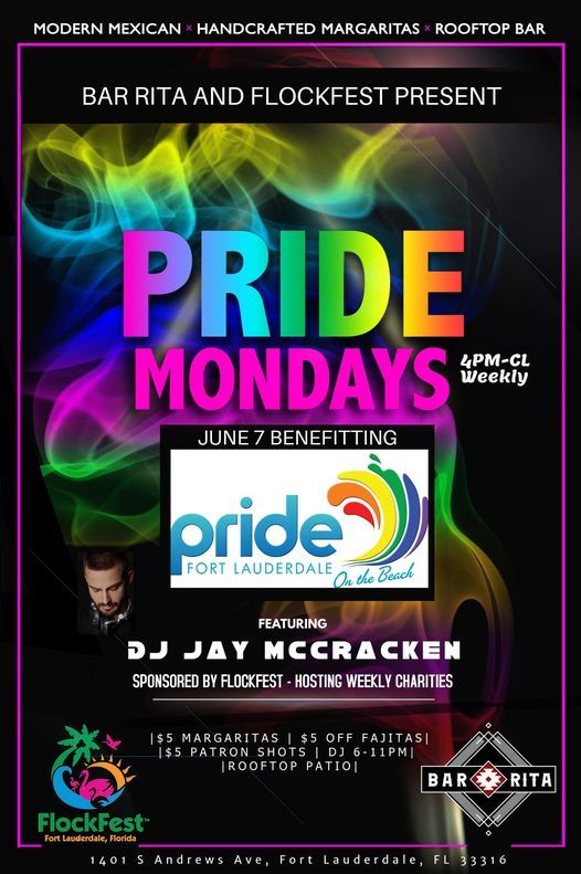 Bar Rita Pride Monday For Pride Fort Lauderdale Bar Rita Fort Lauderdale June 7 2021 Allevents In Ft Lauderdale Improv Calendar