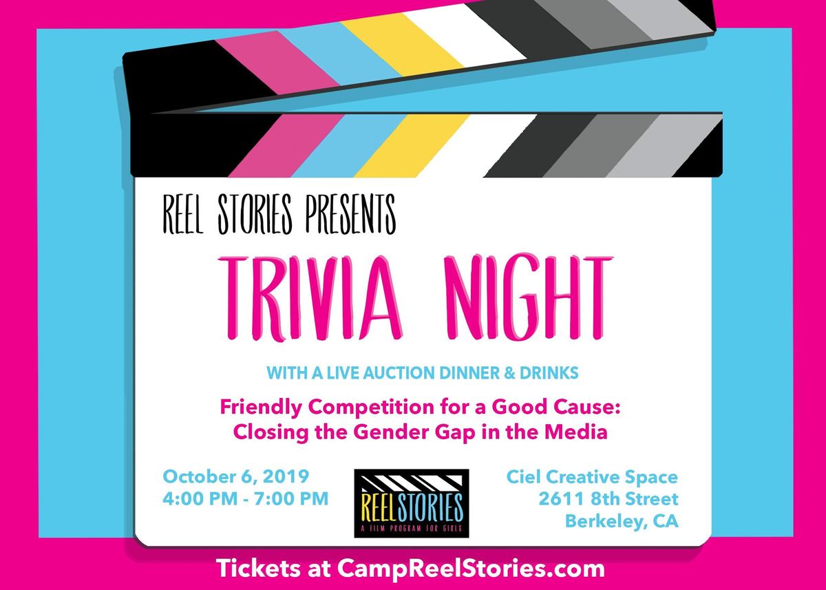 Reel Stories Trivia Night 2019 Ciel Creative Space Berkeley October Reel Stories Trivia Night 2019 Ciel Creative Space Berkeley October