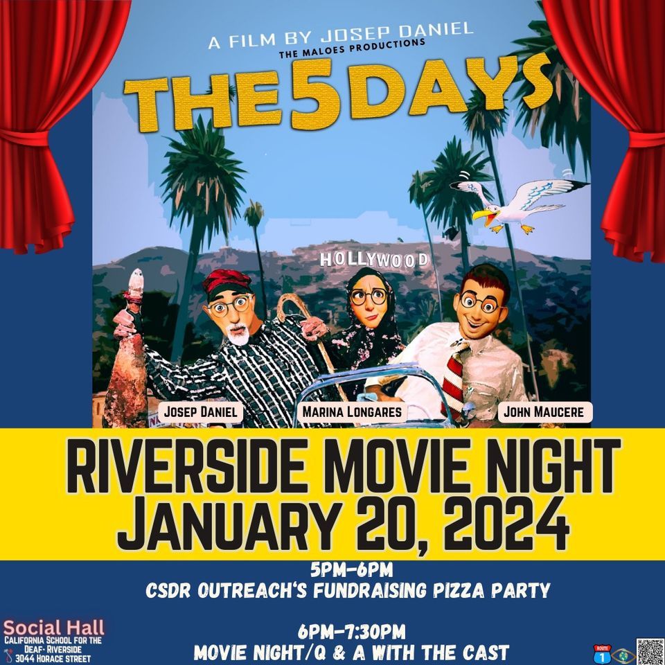 Riverside Movie Night, California School for the Deaf, Riverside