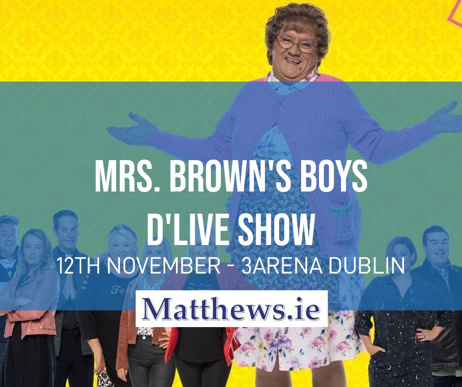 Mrs Browns Boys DLive Show Bus To 3Arena Dublin 3Arena Dublin mrs-browns-boys-dlive-show-bus-to-3arena-dublin-3arena-dublin