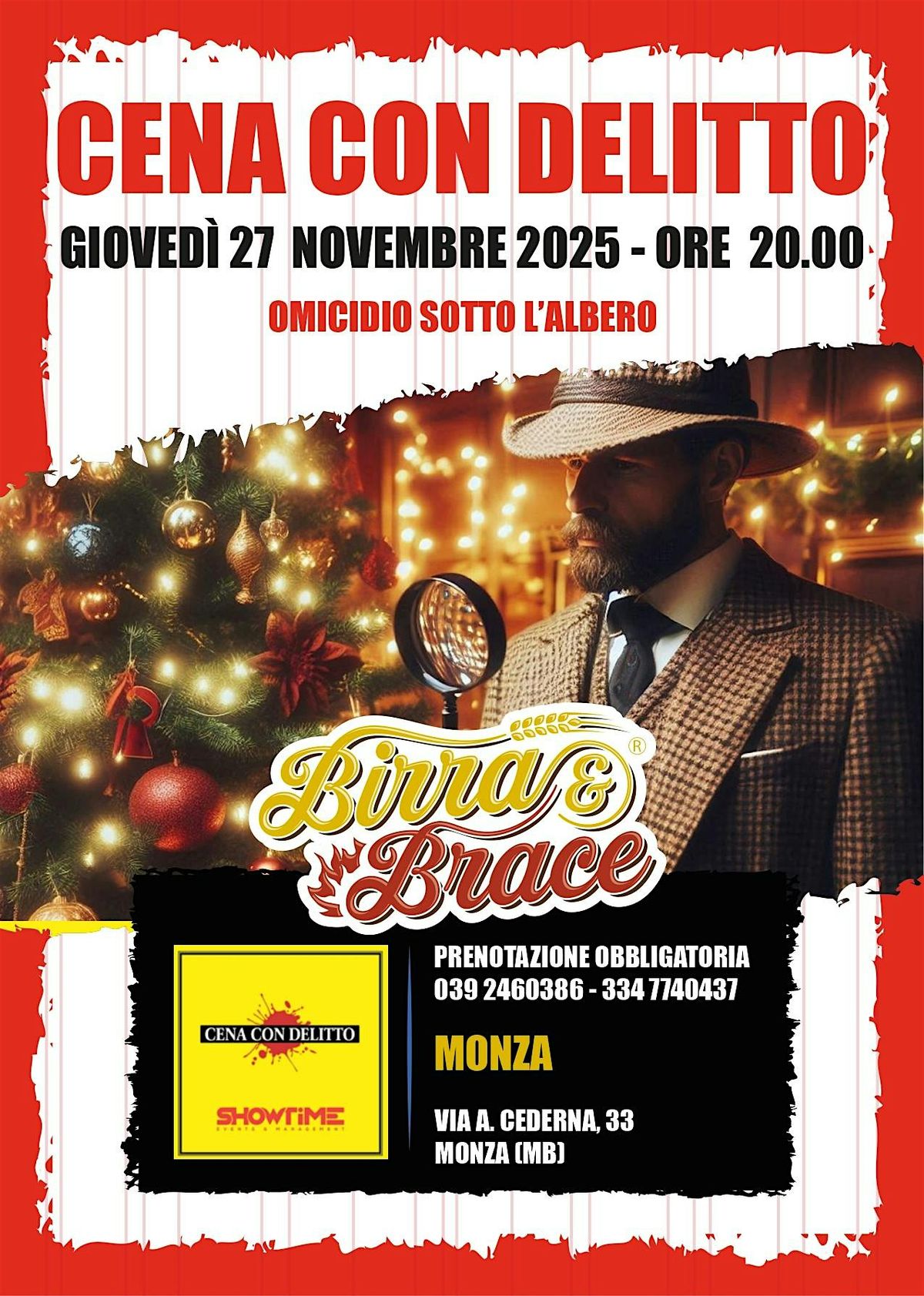 Cena con delitto al Birra&Brace Monza | Event in Monza | AllEvents
