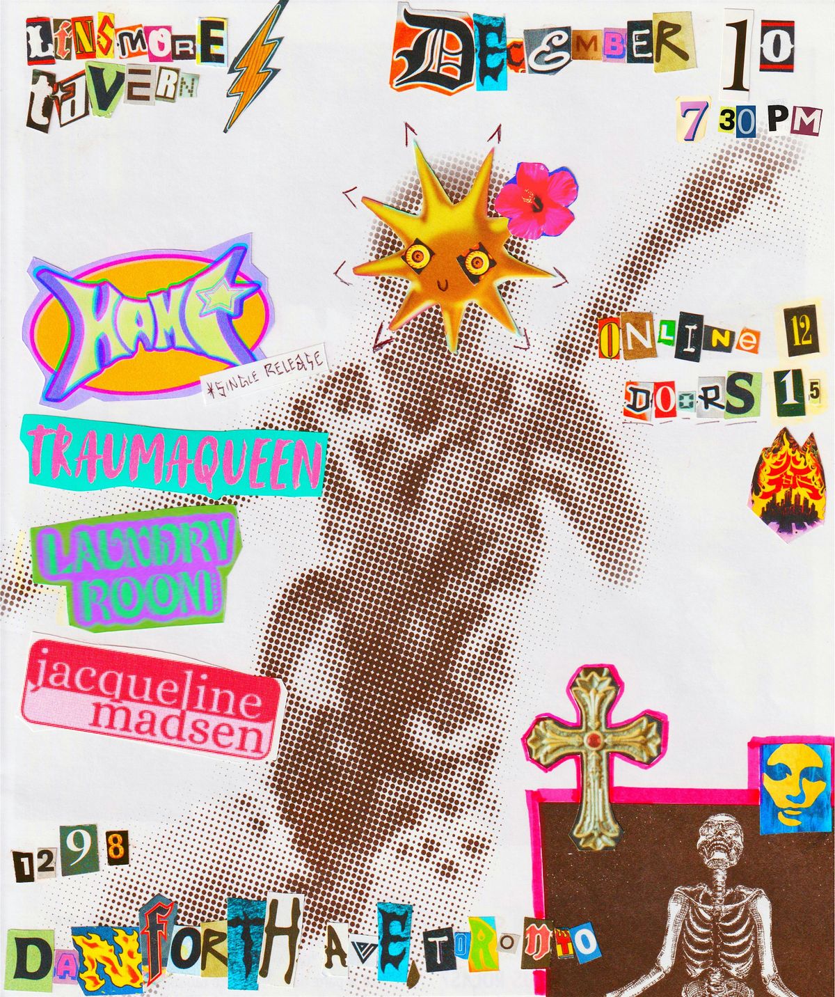 Kami, Traumaqueen, Laundry Room and Jacqueline Madsen at Linsmore tavern!, 10 December | Event in Toronto