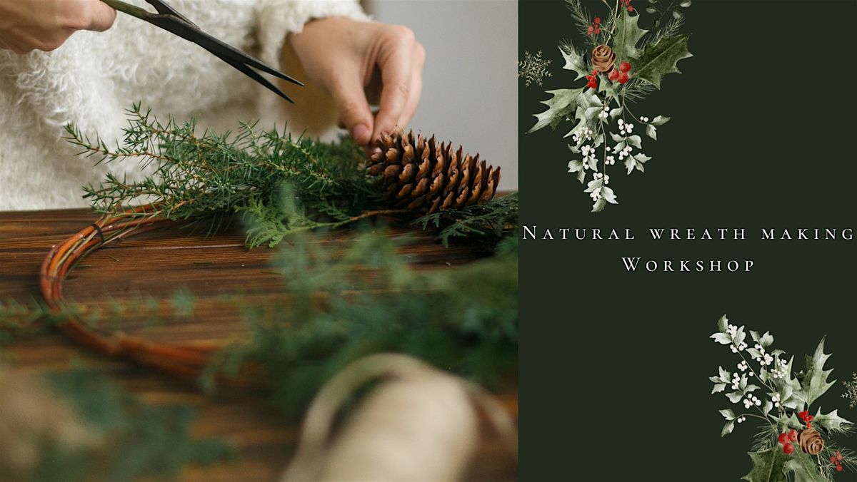 Natural Wreath Making Workshop- Vernon Park, 5 December | Event in Old Basford | AllEvents
