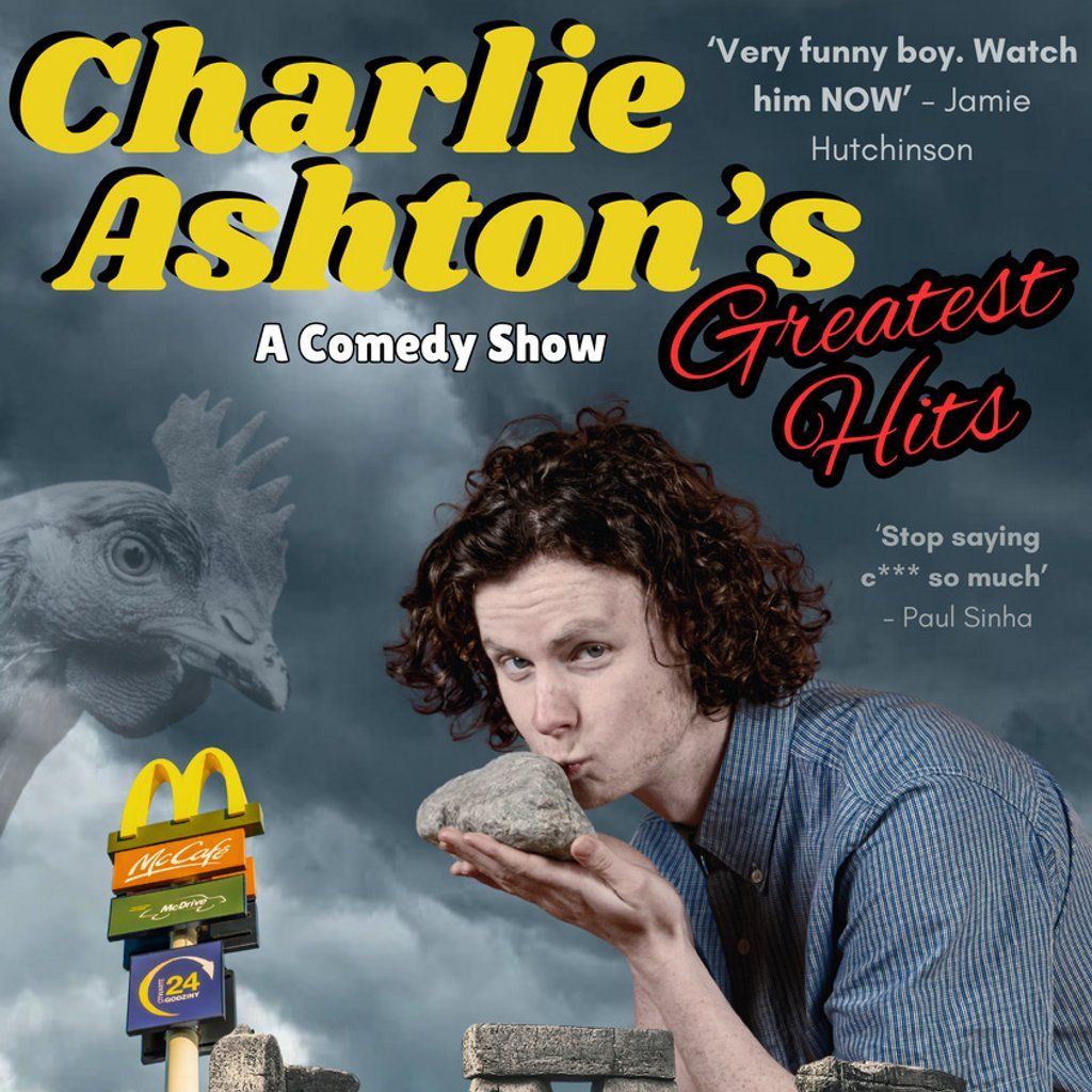 Charlie Ashton's Greatest Hits || Creatures Comedy Club, 5 September | Event in Manchester | AllEvents