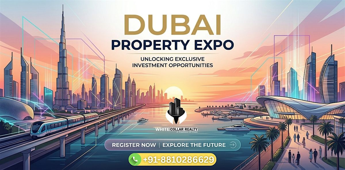Dubai Property Expo June – Free Ticket, Studio to Villa All Price Ranges!