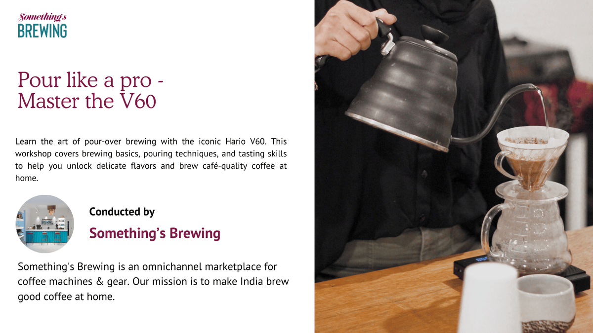 Pour Like a Pro – Master the V60 | Event in Bhiwadi | AllEvents