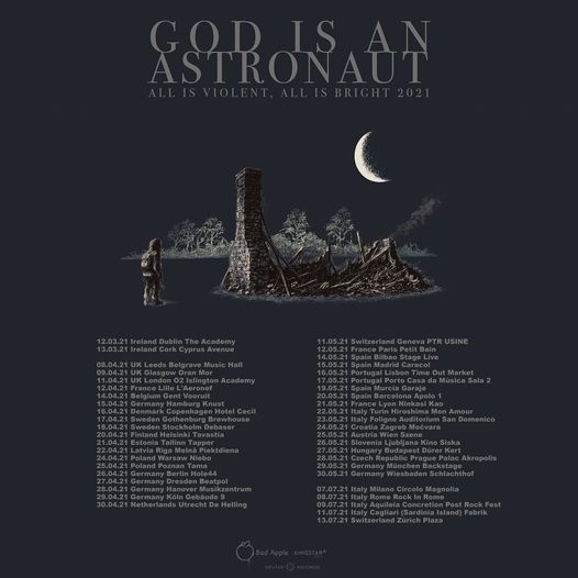God Is An Astronaut Irl Budapest Durer Kert Budapest May 26 2022 Allevents In Irl 2022 Schedule