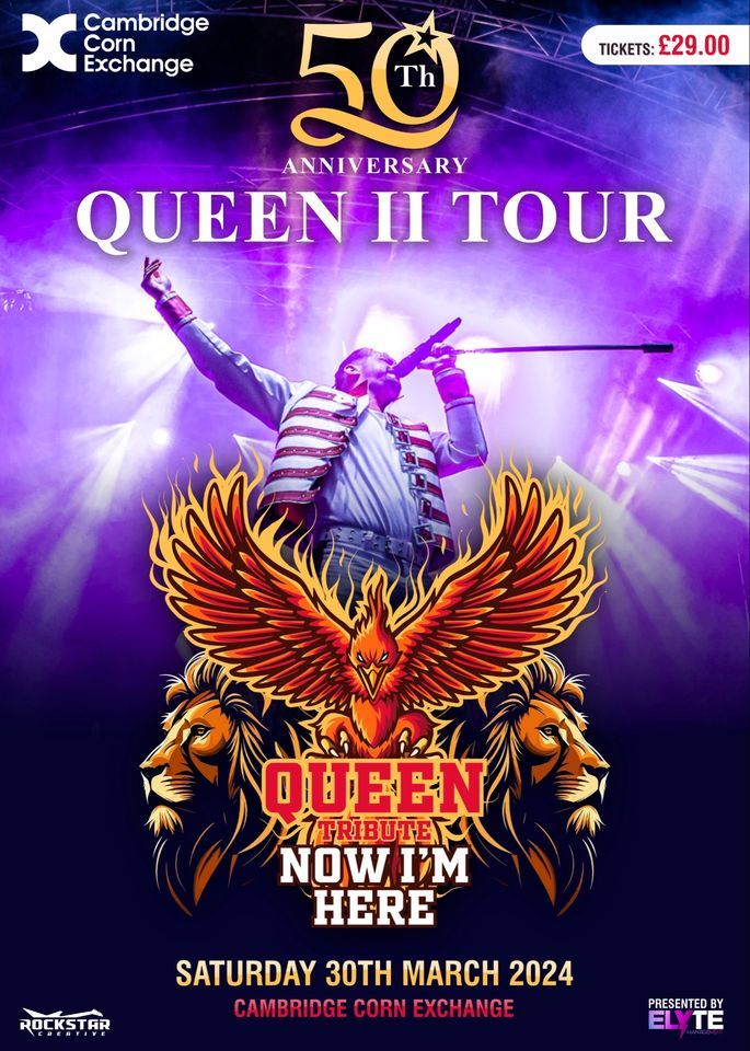 50th Anniversary Tour Cambridge Corn Exchange, Cambridge Corn