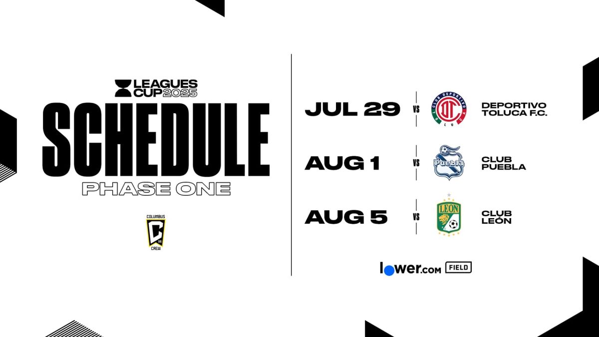 Leagues Cup - Toluca FC vs Columbus Crew at Lower.com Field, 29 July | Event in Columbus | AllEvents