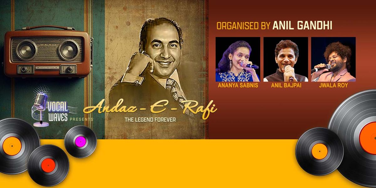 Vocal Waves (Andaz-E-Rafi), 7 June | Event in Surat | AllEvents