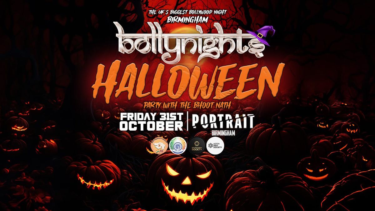 Bollynights Birmingham – Halloween Special | Friday 31st October | Portrait, 31 October | Event in Birmingham