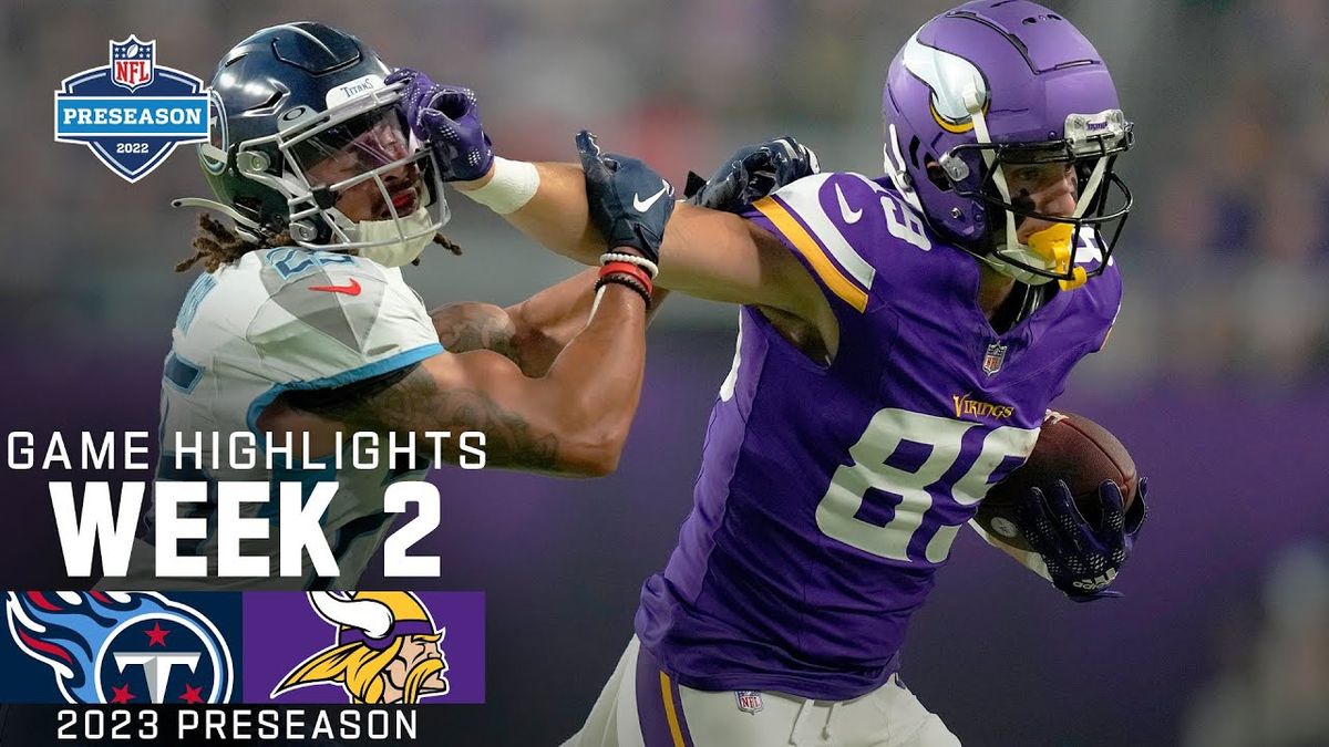 Preseason: Minnesota Vikings at Tennessee Titans, 23 August | Event in Nashville | AllEvents