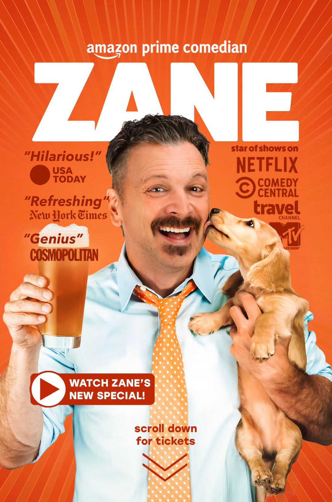 Zane Lamprey, 24 September | Event in Syracuse | AllEvents