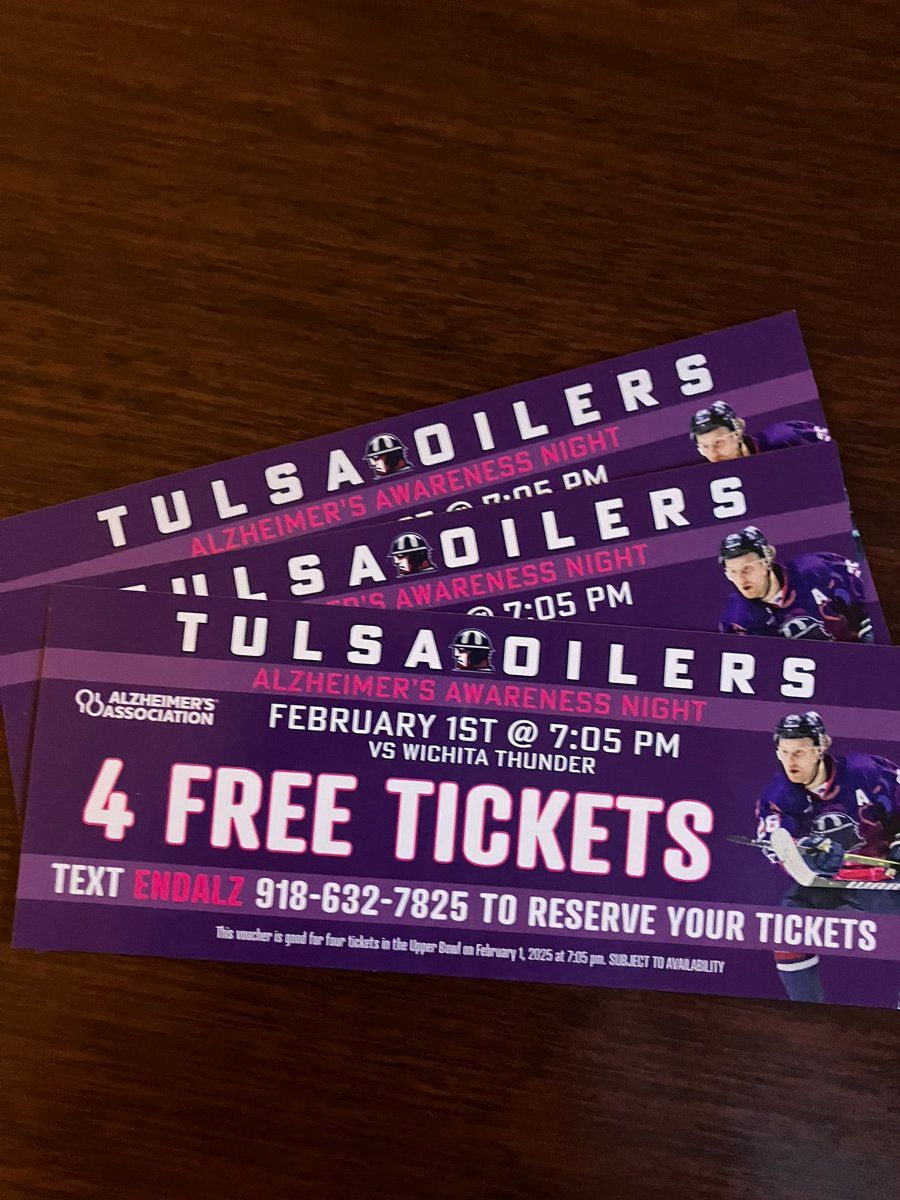 Wichita Thunder vs. Tulsa Oilers, 5 December | Event in Wichita | AllEvents