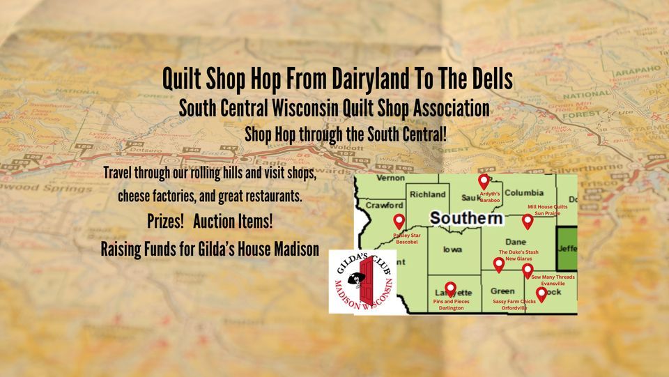South Central Wisconsin Quilt Shop Hop!, South Central Wisconsin
