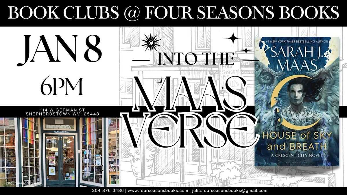 Into the Maas-Verse • House of Sky & Breath, 8 January | Event in Shepherdstown | AllEvents