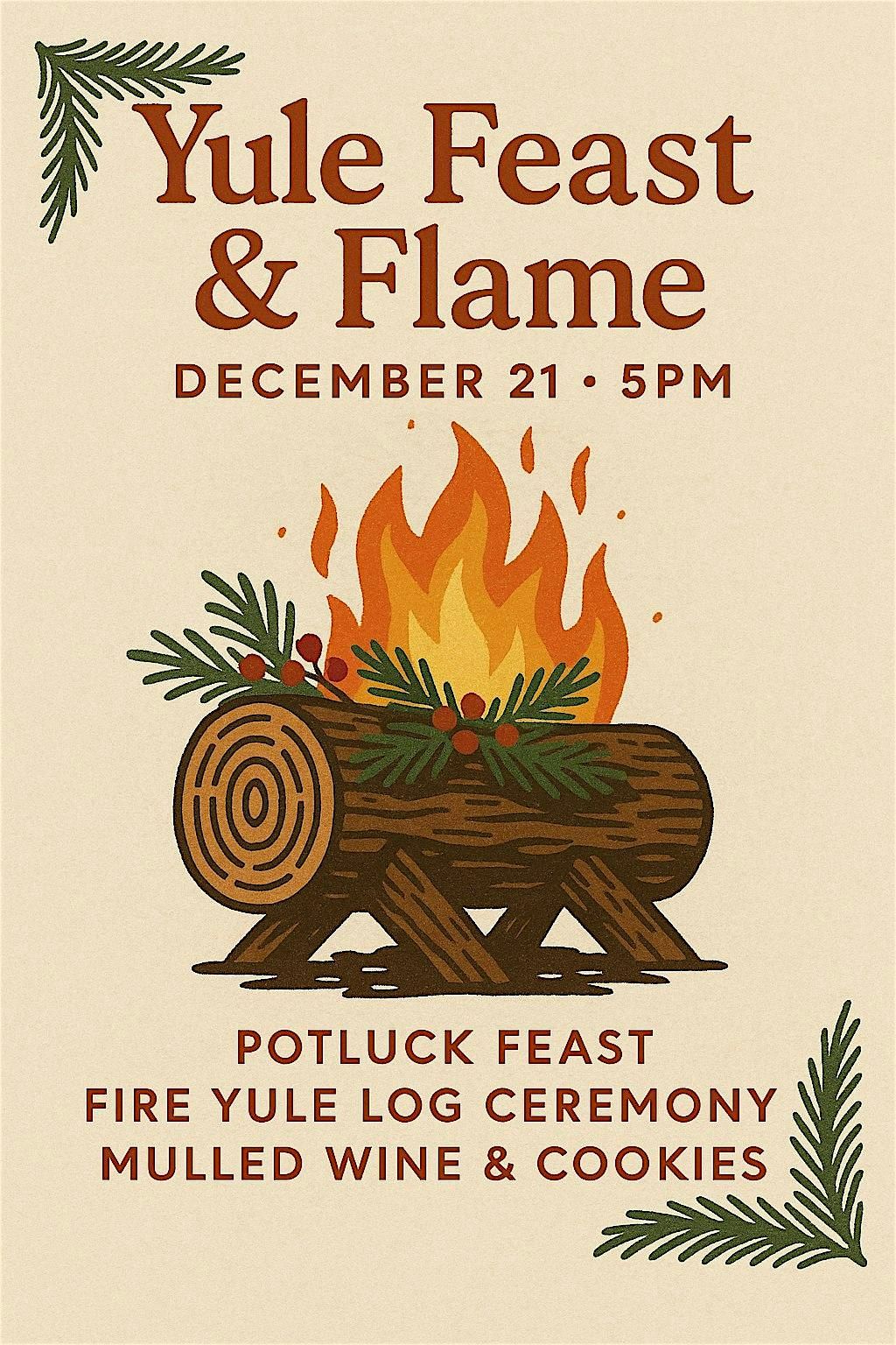 Yule Feast & Flame, 20 December | Event in Mount Airy | AllEvents