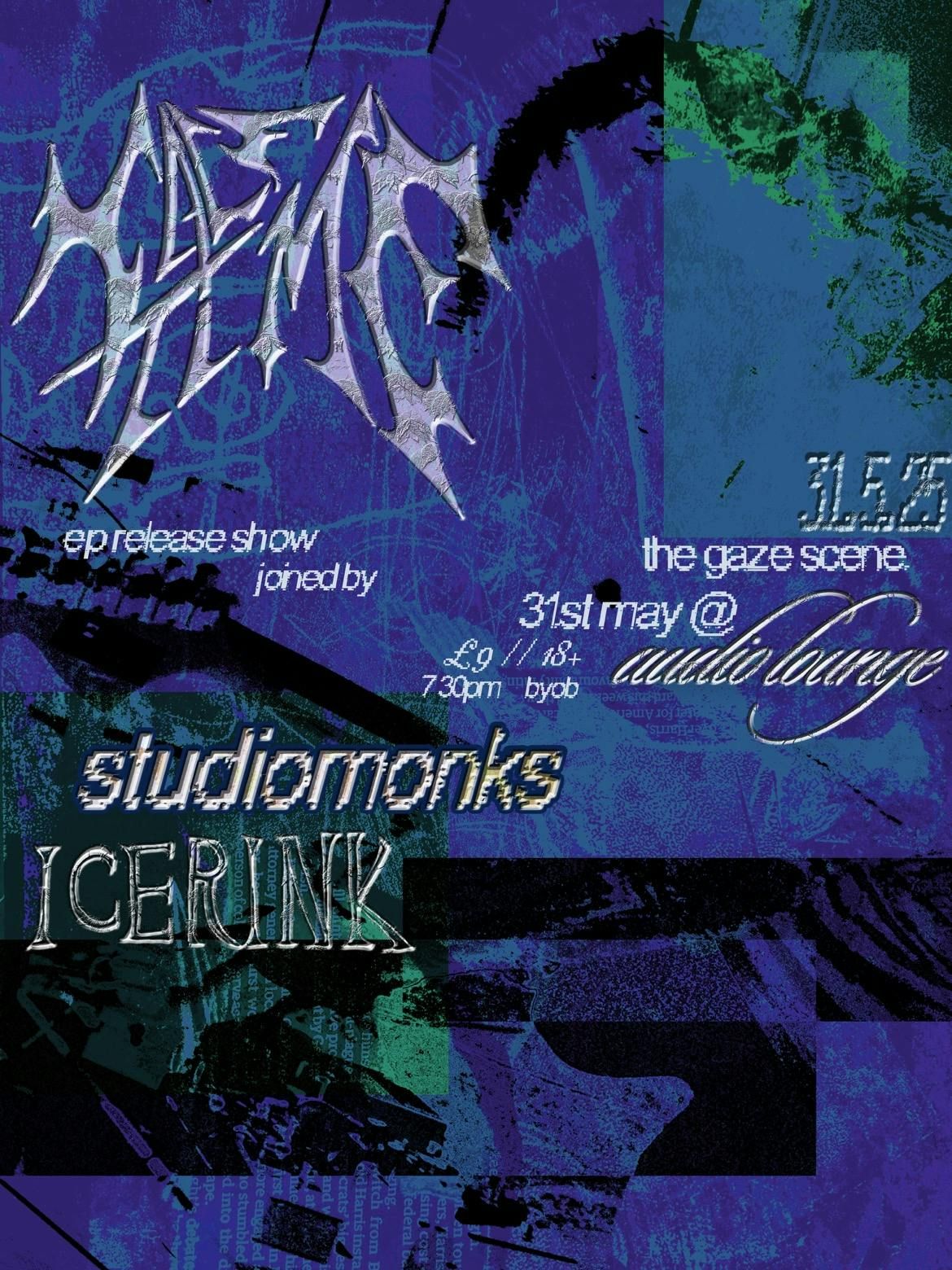 The Gaze Scene @ The Audio Lounge 31/05, 31 May | Event in Glasgow | AllEvents