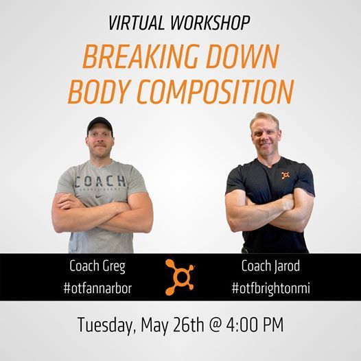 Virtual Breaking Down Body Composition, Orangetheory Fitness