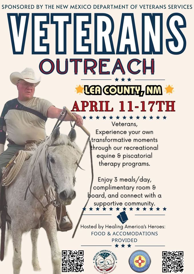 Veterans Outreach Lea County, New Mexico Hosted by Healing Americas