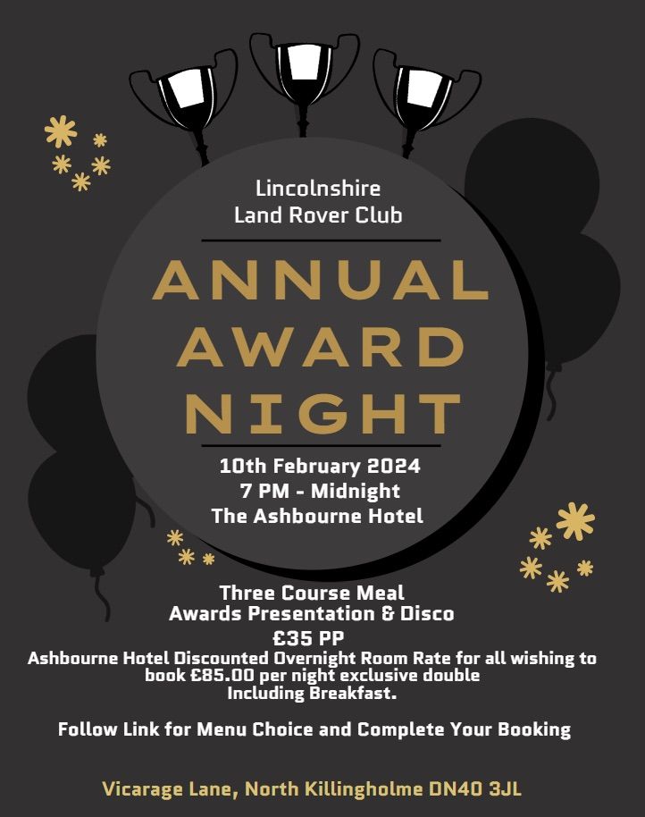 LLRC - 2023 Championship Awards Evening with Dinner & Disco, The ...