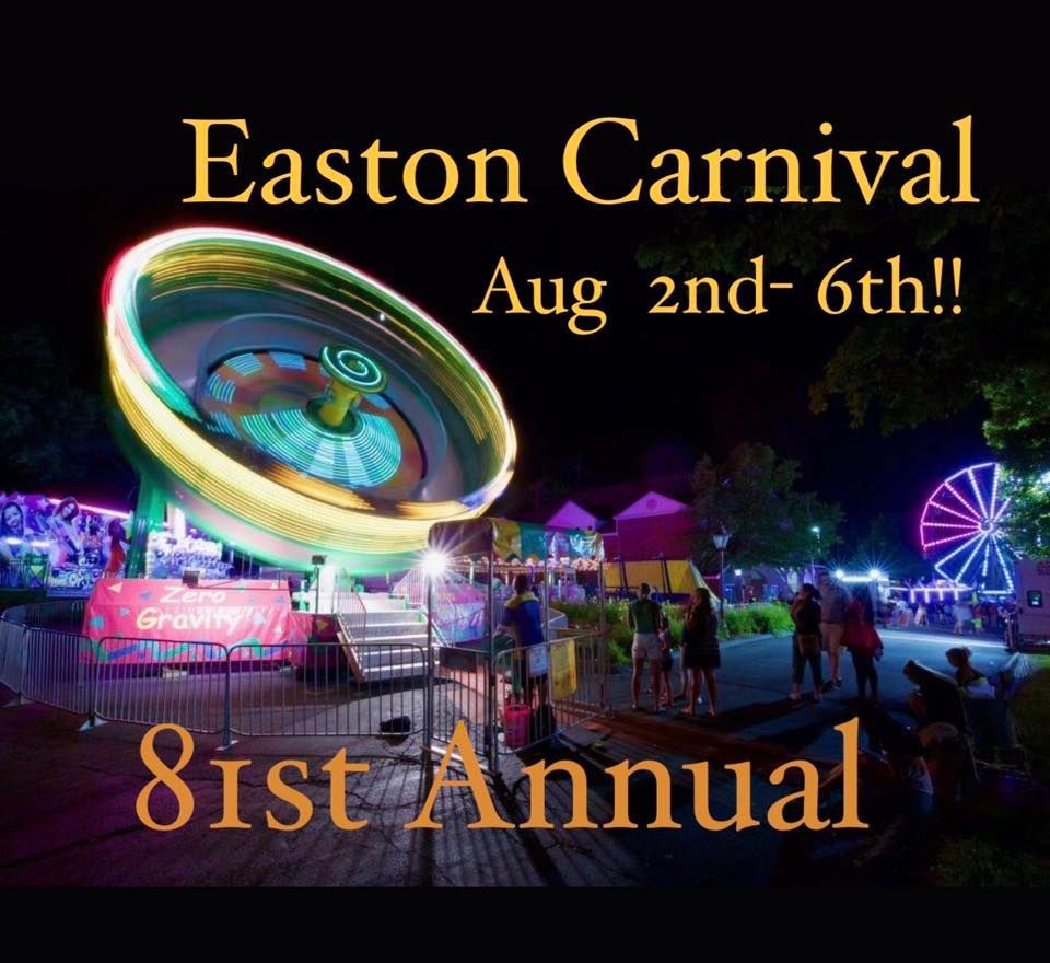 Easton Volunteer Fireman’s Carnival, 1 Center Rd, Easton, CT 066121640