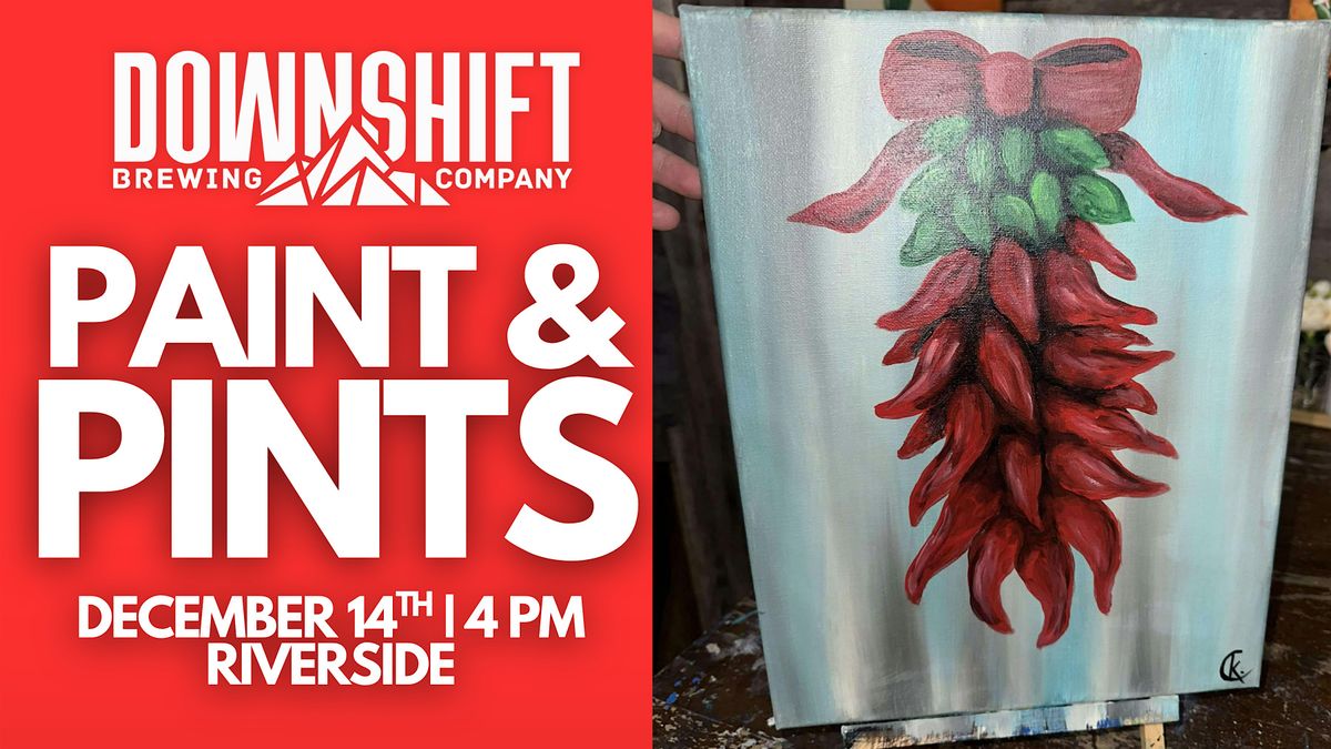 Paint and Pints at Downshift Brewing Company - Riverside, 14 December | Event in Ruidoso | AllEvents