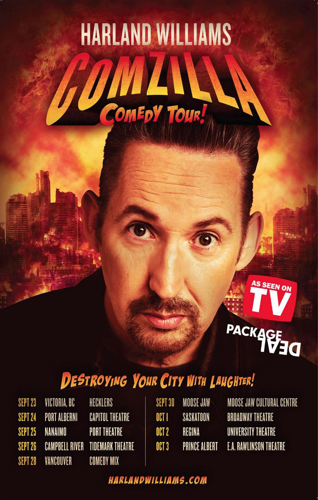 Harland Williams: COMZILLA Comedy Tour at Fremont Theater, 22 February | Event in San Luis Obispo | AllEvents