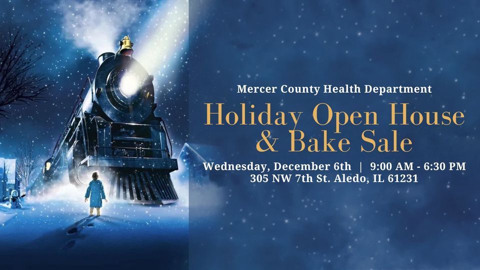 Holiday Open House & Bake Sale, Mercer County Health Department
