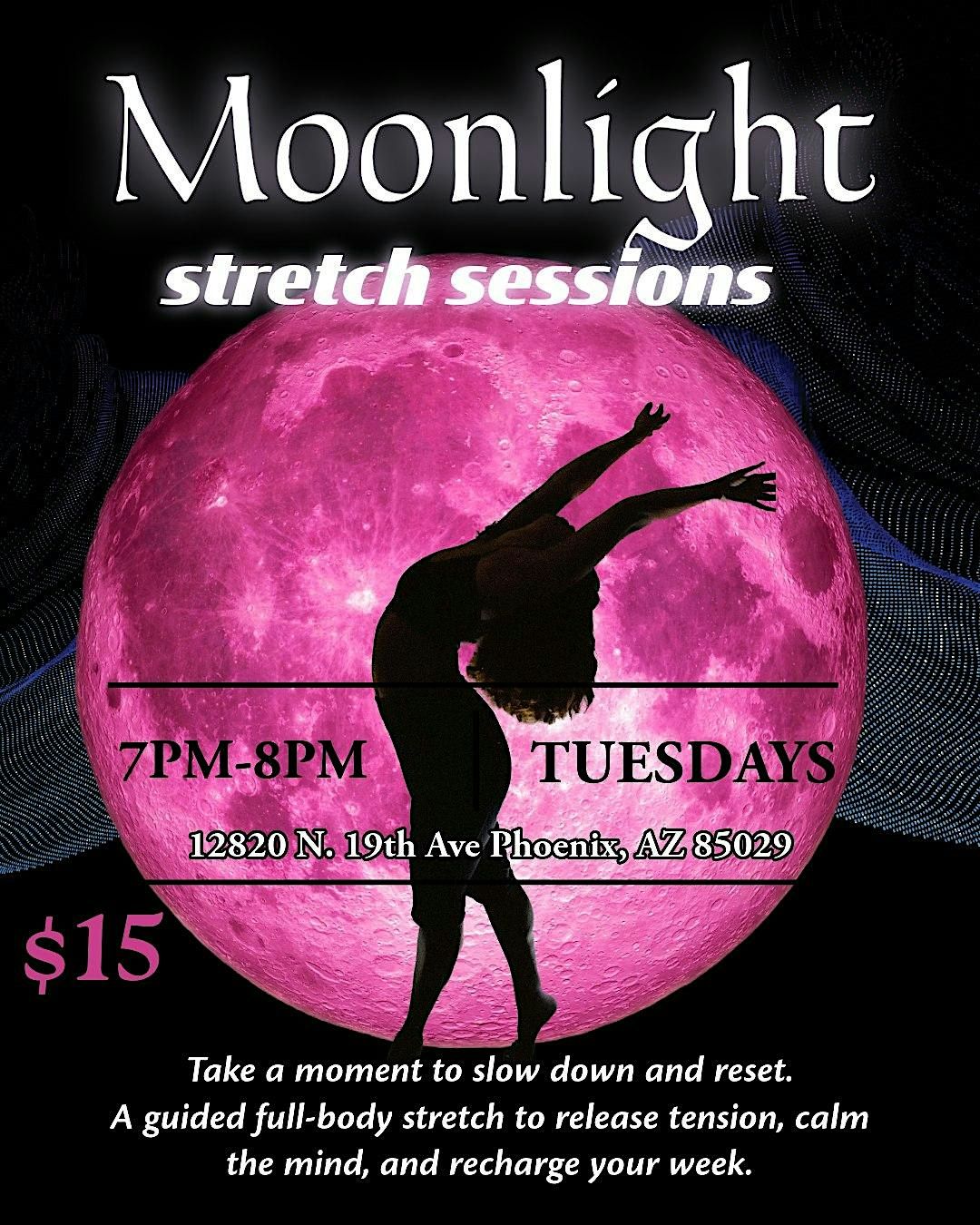 Moonlight Stretch Sessions | Event in Phoenix | AllEvents