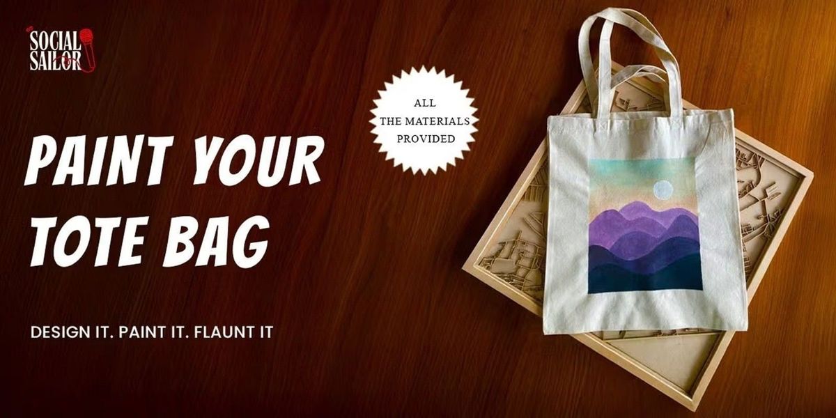 Paint Your Tote Bag - Bangalore