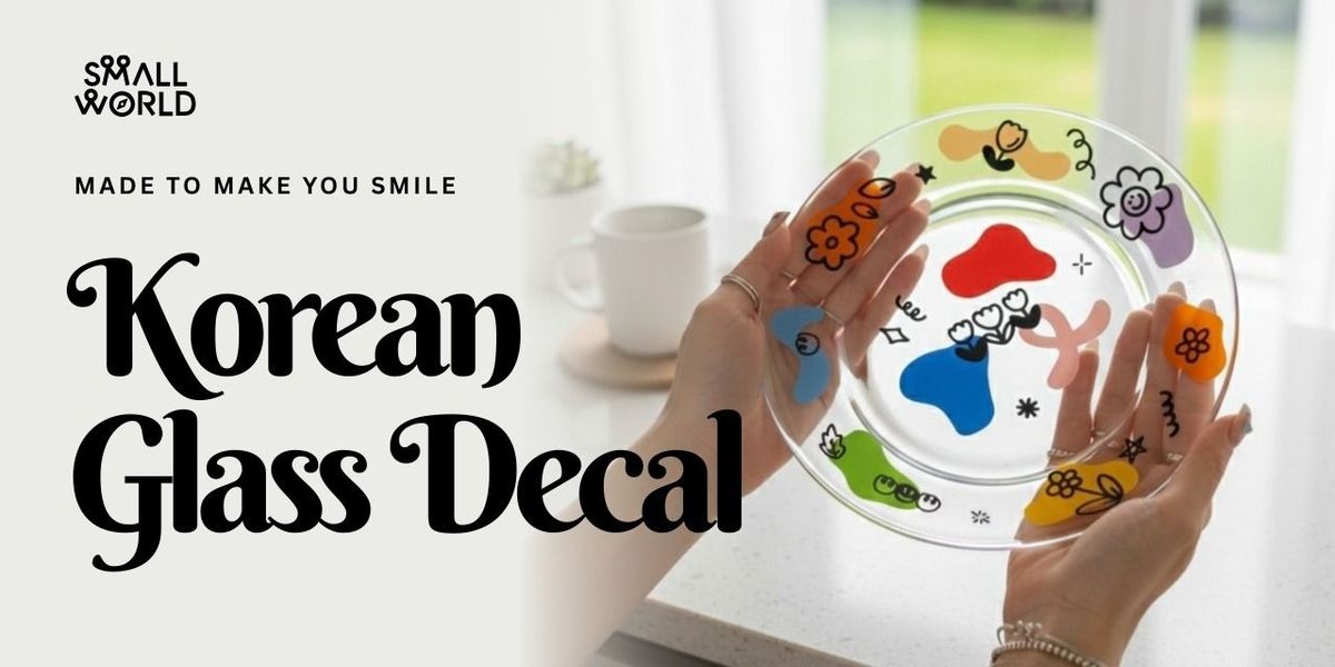 Korean Glass Decal