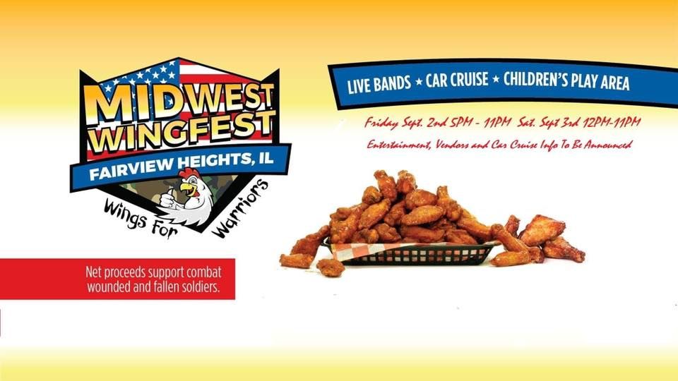 Midwest Wing Fest 2022 Sat. Sept 3, 275 St Clair Sq, Fairview Heights