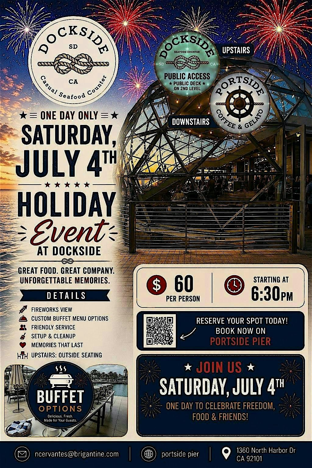 Dockside 4th of July Fireworks Celebration