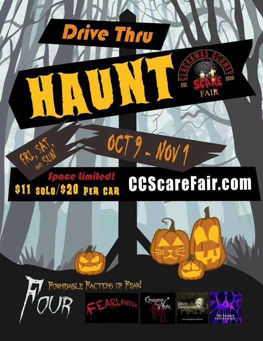 Clackamas County Scare Fair Clackamas County Fairgrounds Event Center November 1 2020 Allevents In Clackamas County Fair 2022