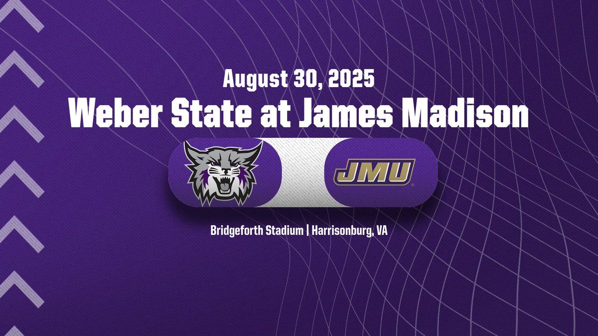James Madison Dukes vs. Weber State Wildcats, 29 August | Event in Harrisonburg | AllEvents