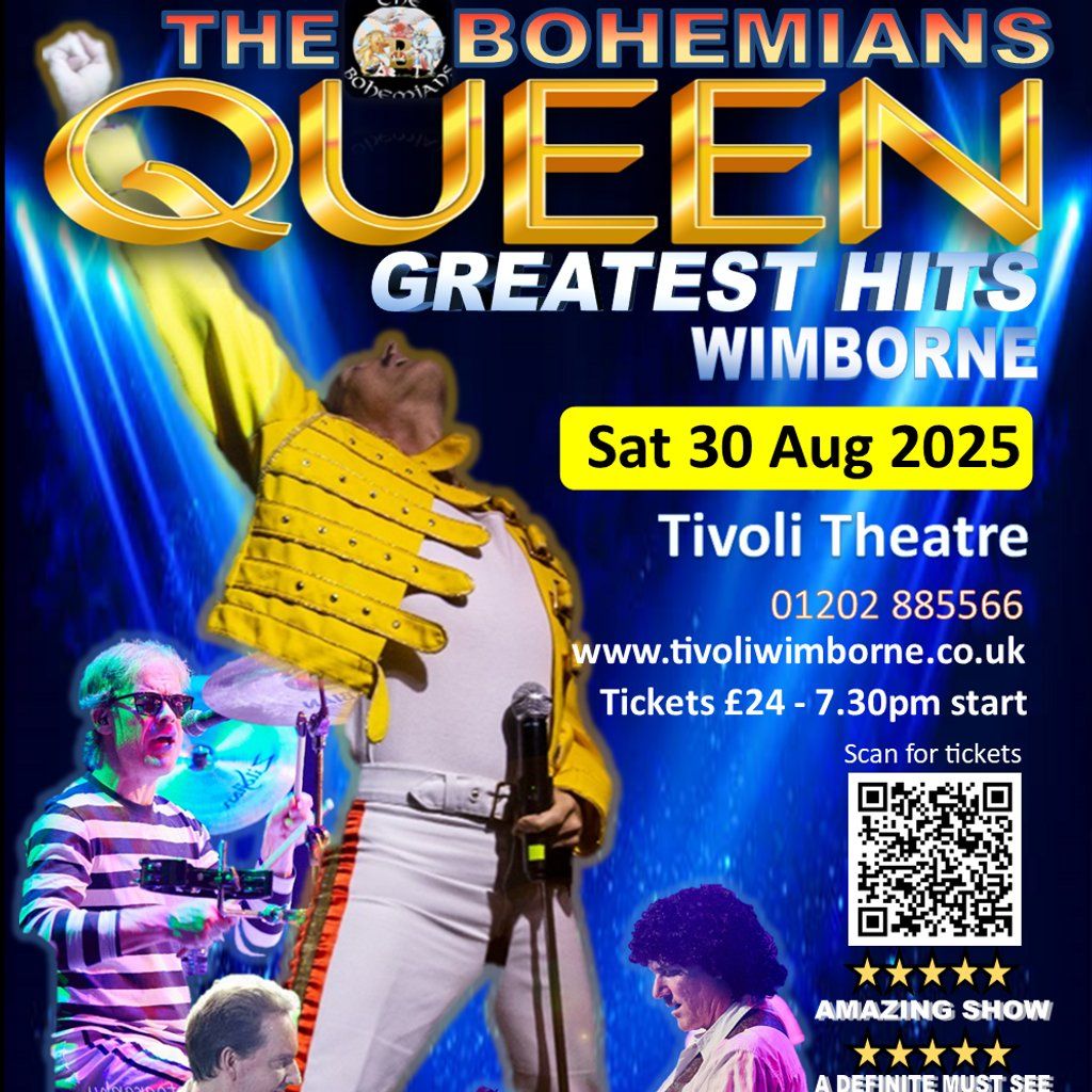 Queen Greatest Hits Wimborne, 30 August | Event in Wimborne | AllEvents