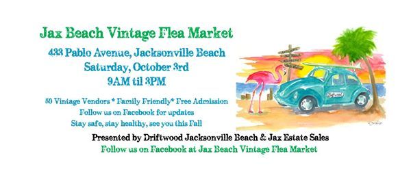 Jax Beach Vintage Flea Market Spring 2020 Driftwood Jacksonville Beach May 30 2020 Allevents In Easter Jacksonville Beach Events 2022