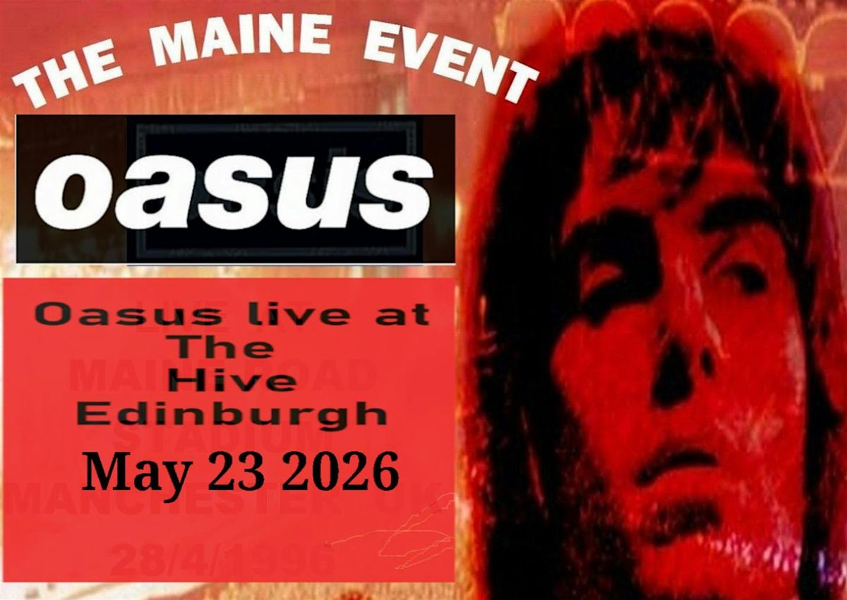 The ultimate Oasis experience, are you mad for it, 23 May | Event in Edinburgh | AllEvents