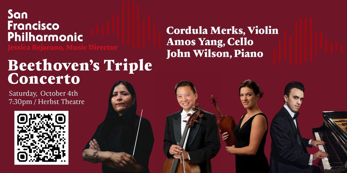 Beethovens Triple Concerto at Max M. and Marjorie S. Fisher Music Center - Orchestra Hall, 16 January | AllEvents