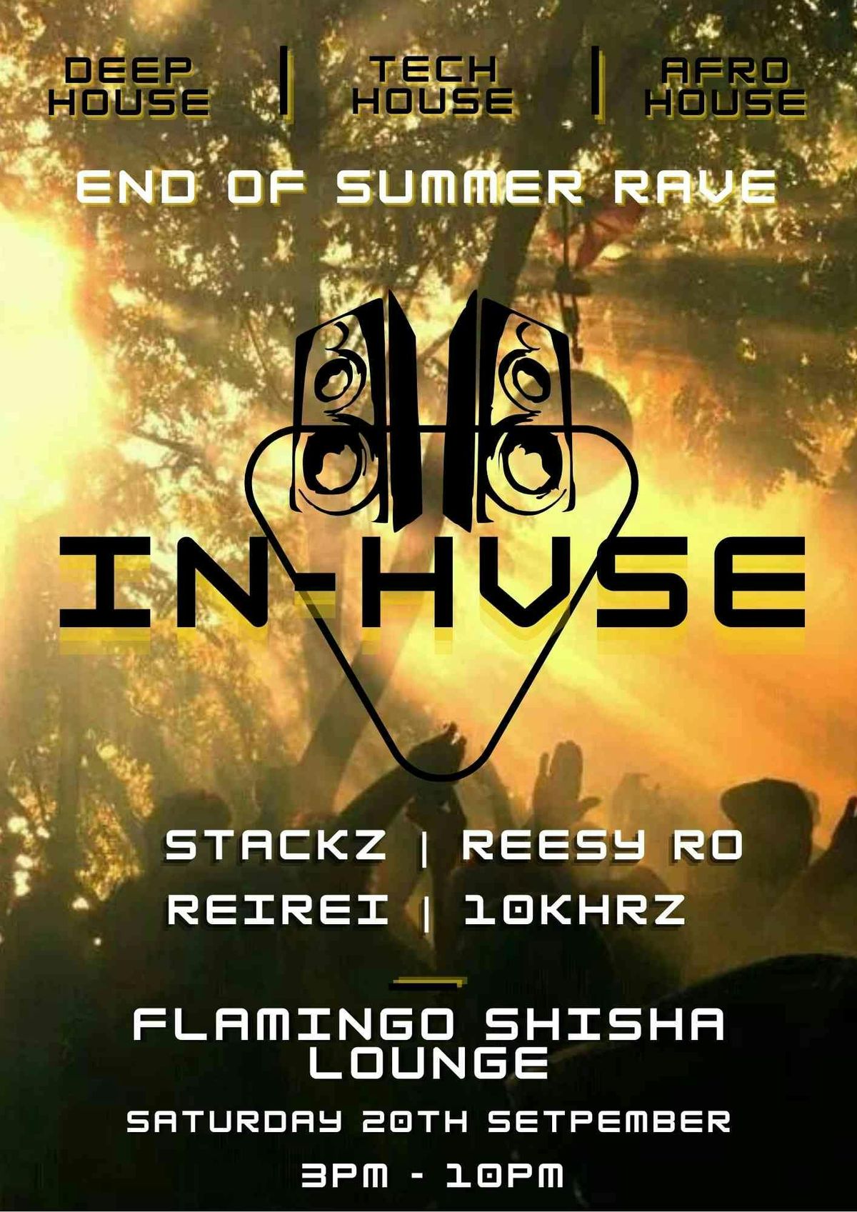 IN HVSE END OF SUMMER RAVE, 20 September | Event in Manchester | AllEvents