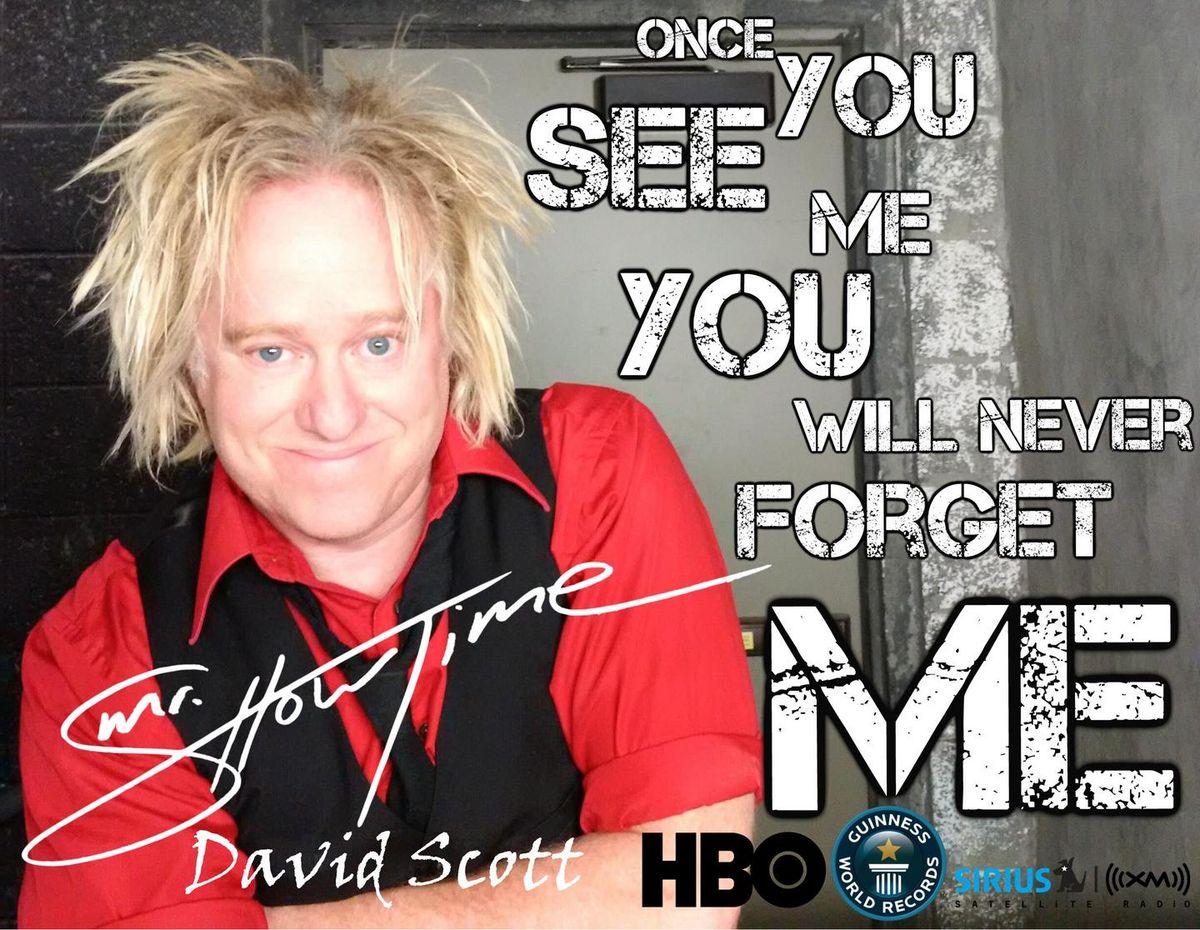 Mr Showtime David Scott at The Comedy Catch at The Choo Choo | Event in Dunlap | AllEvents