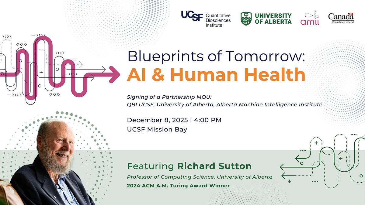 Blueprints of Tomorrow: AI & Human Health, 8 December | Event in San Francisco | AllEvents