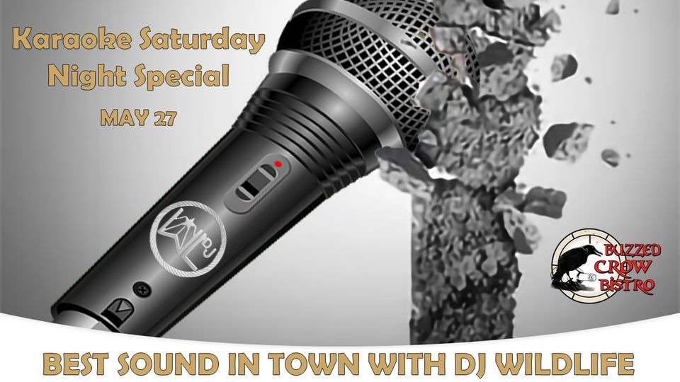 Karaoke Saturday Night Special, Buzzed Crow Bistro, Colorado Springs