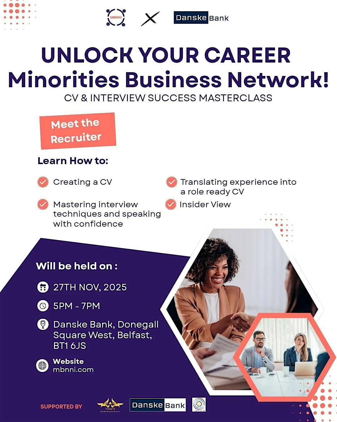 Meet the recruiter | Event in Belfast | AllEvents