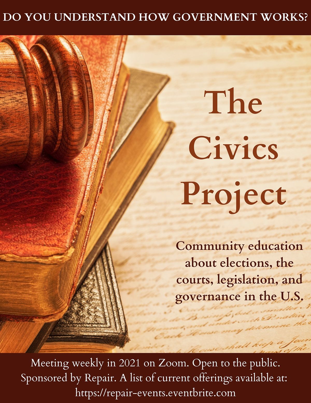The Civics Project The Constitution, January 31 2025 Online Event