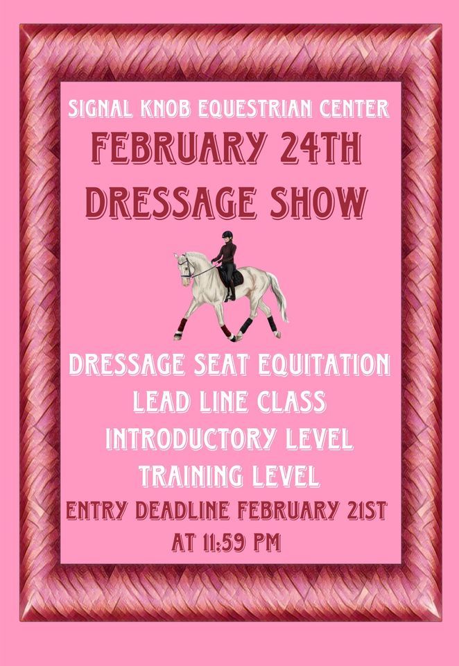 February Dressage Show, Signal Knob Equestrian Center, Evansville
