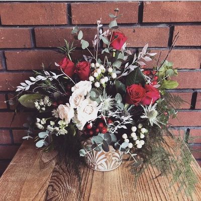 Floral Christmas Centrepiece Workshop