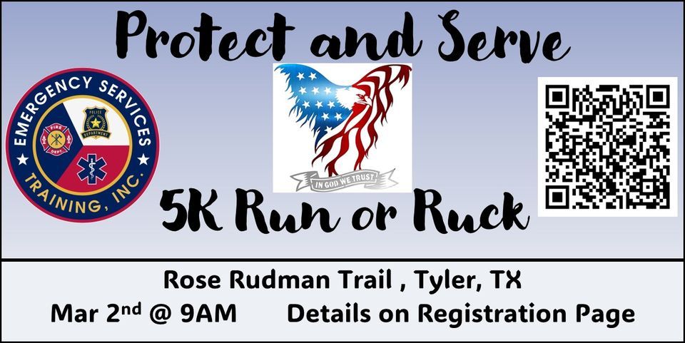 5k Run/Ruck , Rose Rudman Park, Tyler, March 2 2024 | AllEvents.in